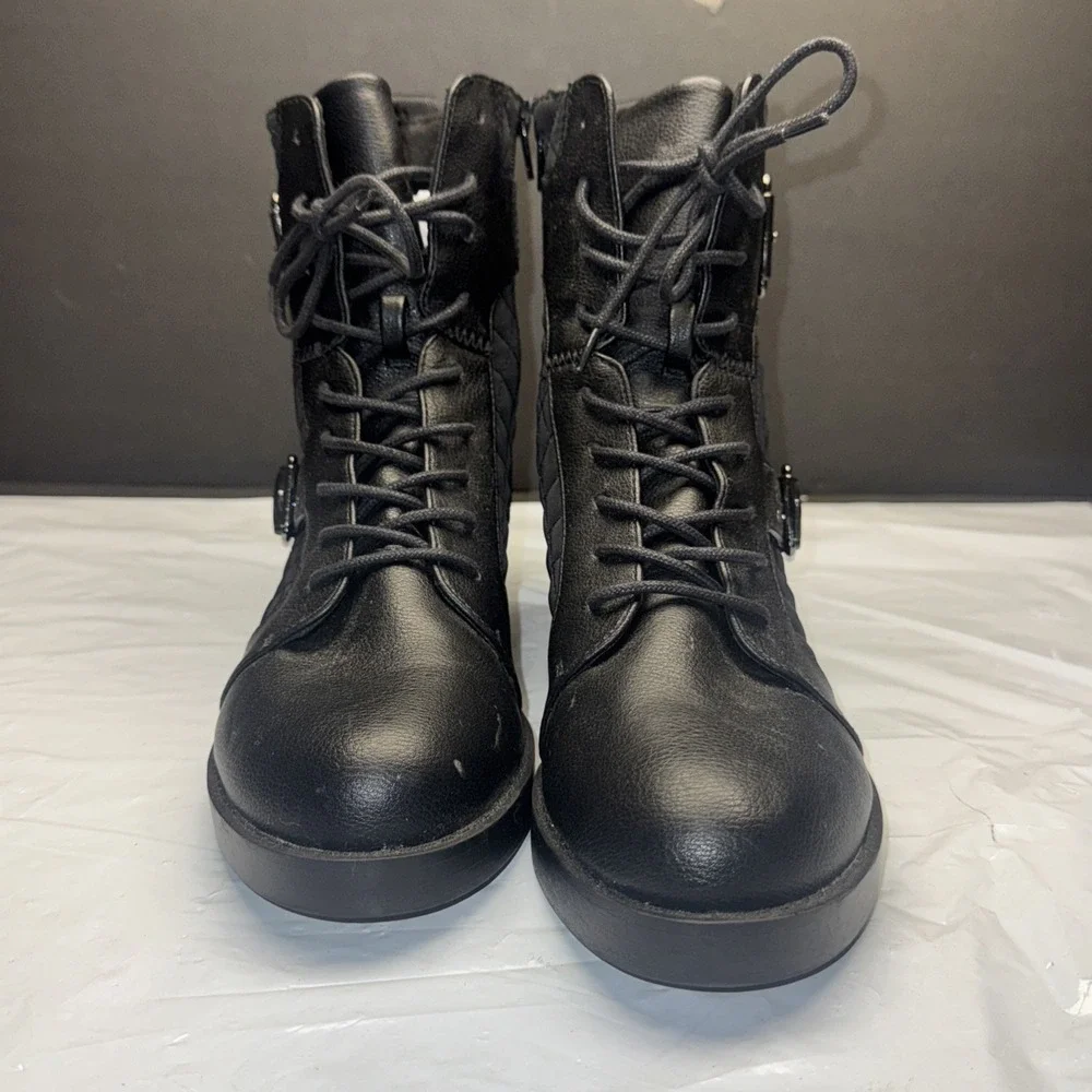 Rocket Dog Pearly Black Boots Women's Size‎ 9